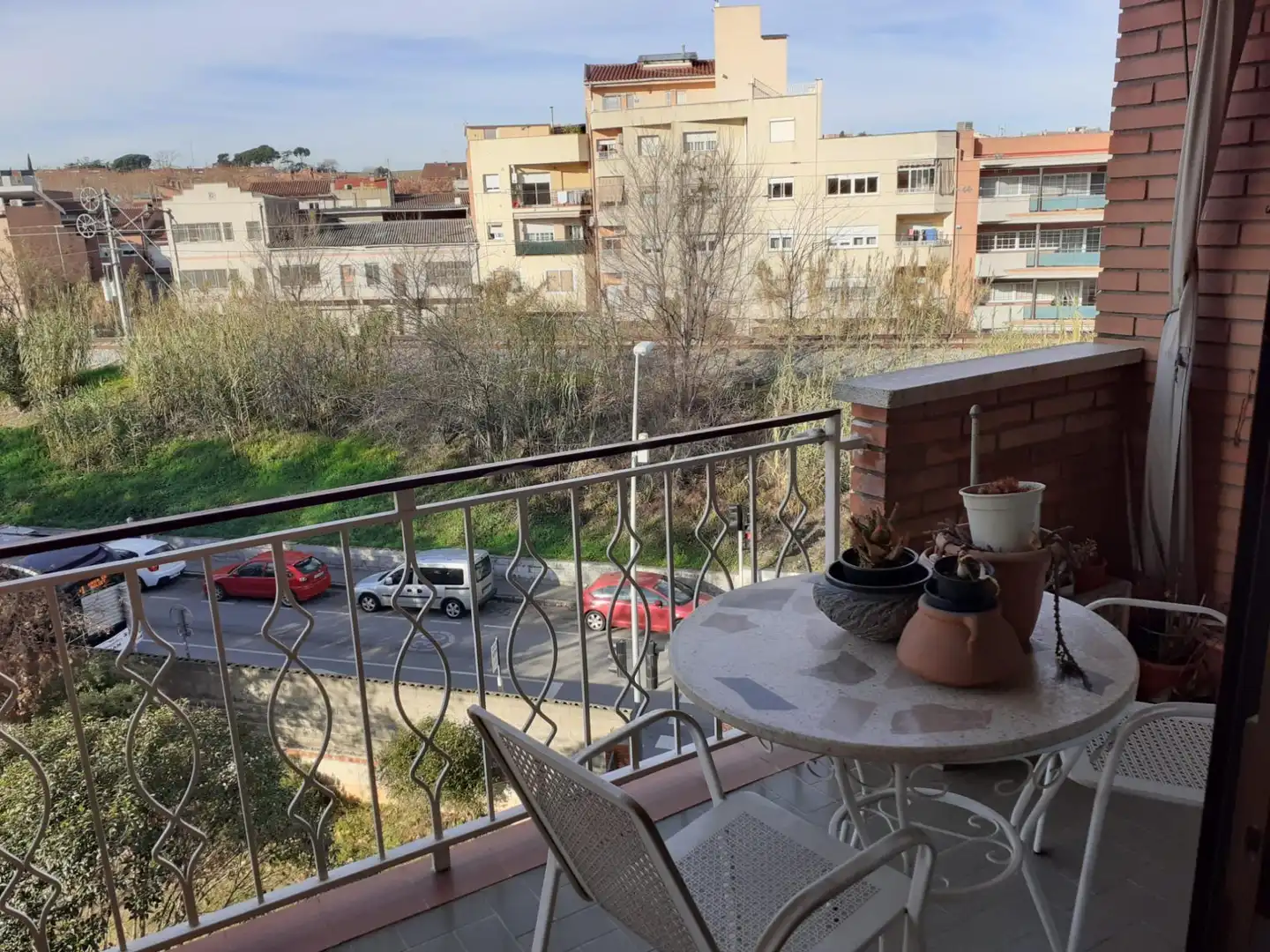Terraza de Piso de alquiler en Mollet del Vallès con Aire acondicionado, Calefacción y Amueblado
