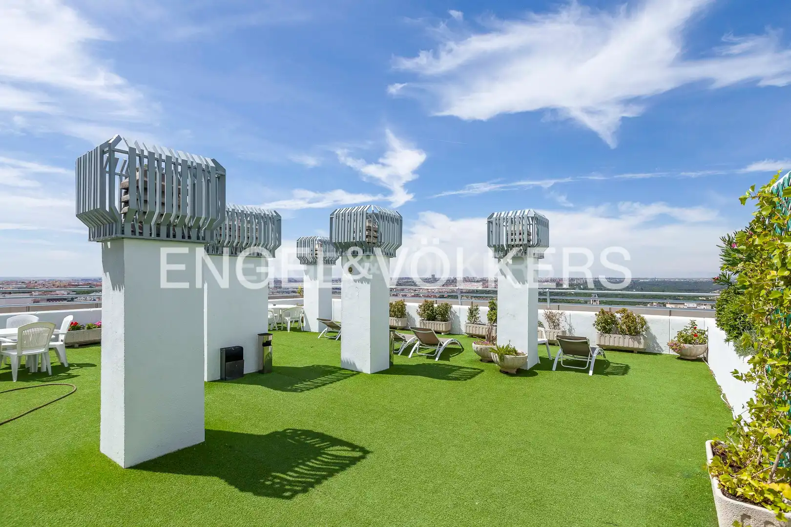 Terrasse von Wohnung zum Verkauf in Madrid mit Klimaanlage, Heizung und Terrasse