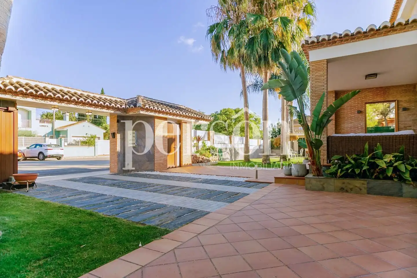Exterior view of Houses for rent in Bétera  with Air Conditioner, Private garden and Terrace
