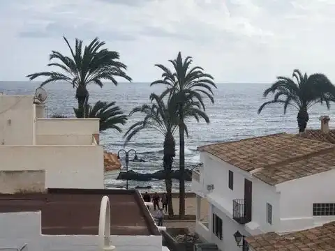 Vista exterior de Pis en venda en Cuevas del Almanzora amb Aire condicionat, Terrassa i Balcó