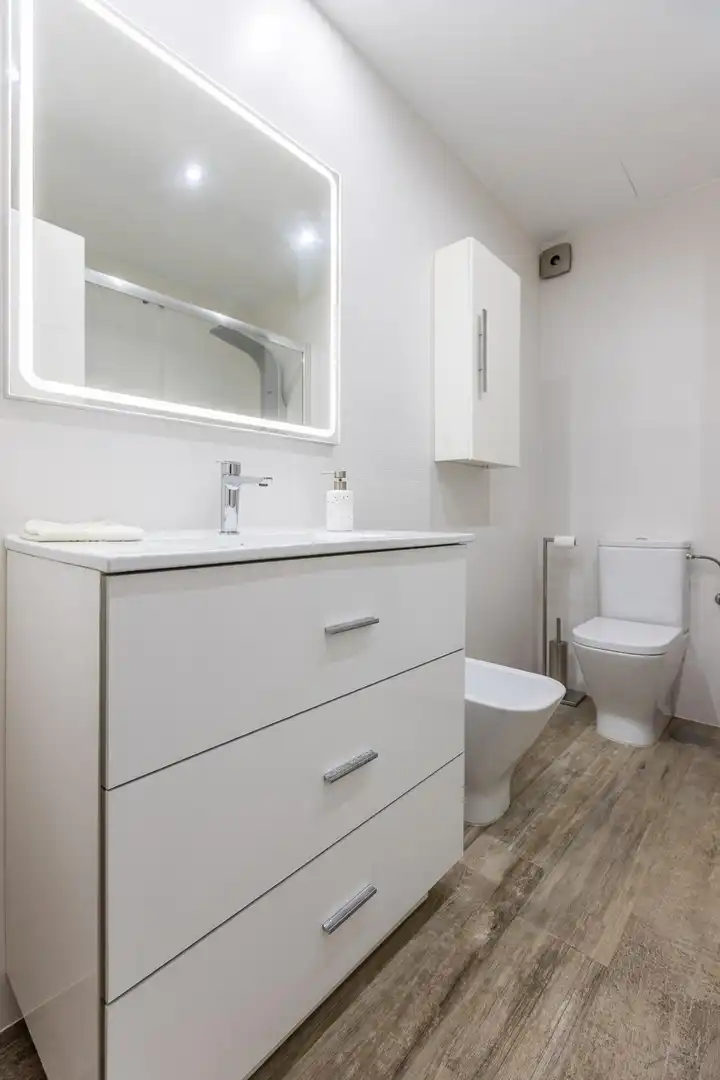 Bathroom of Flat for sale in Oleiros  with Storage room