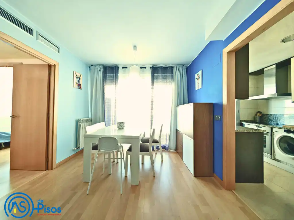 Comedor de Piso de alquiler en Cadrete con Calefacción, Jardín privado y Parquet