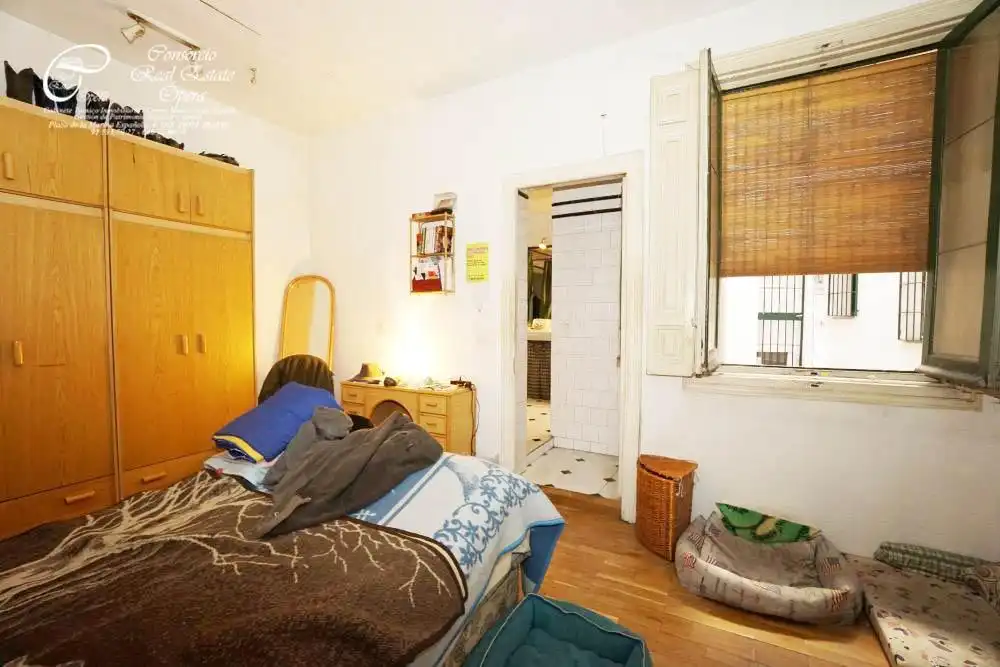 Bedroom of Flat for sale in Madrid  with Terrace and Balcony