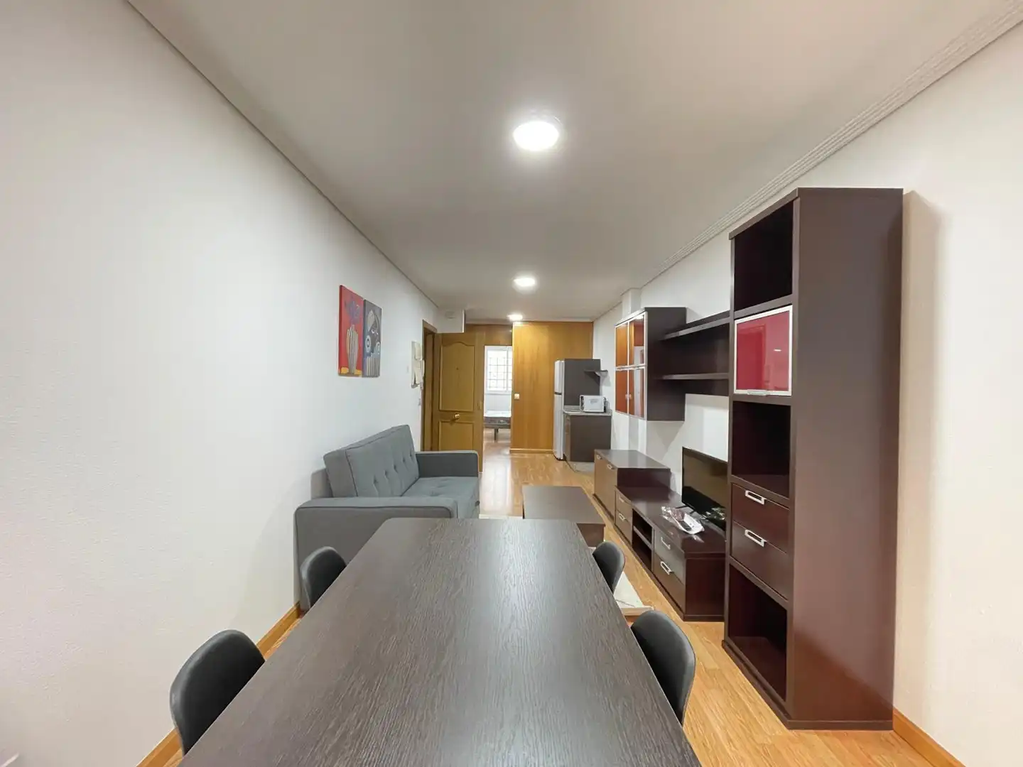 Wohnzimmer von Wohnung zur Miete in Ponferrada mit Möbliert und Balkon