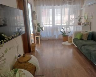 Living room of Flat for sale in Alicante / Alacant  with Air Conditioner, Parquet flooring and Furnished