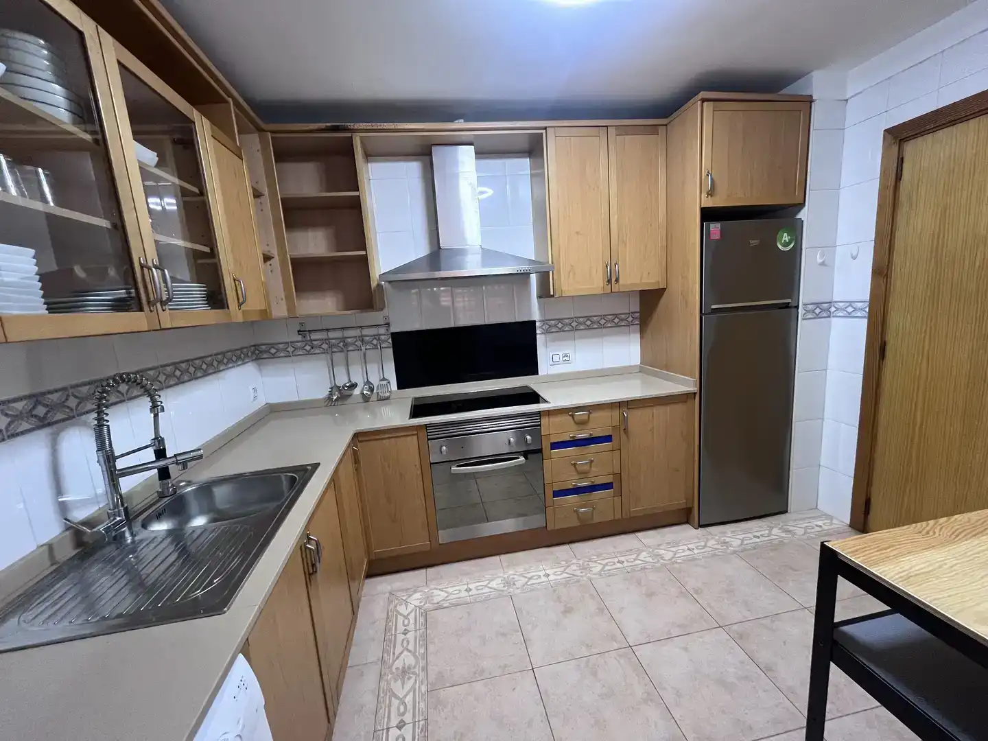 Cocina de Piso de alquiler en  Palma de Mallorca con Aire acondicionado, Parquet y Amueblado