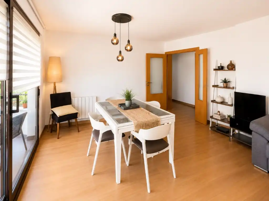 Dining room of Flat for sale in El Vendrell  with Heating, Private garden and Oven