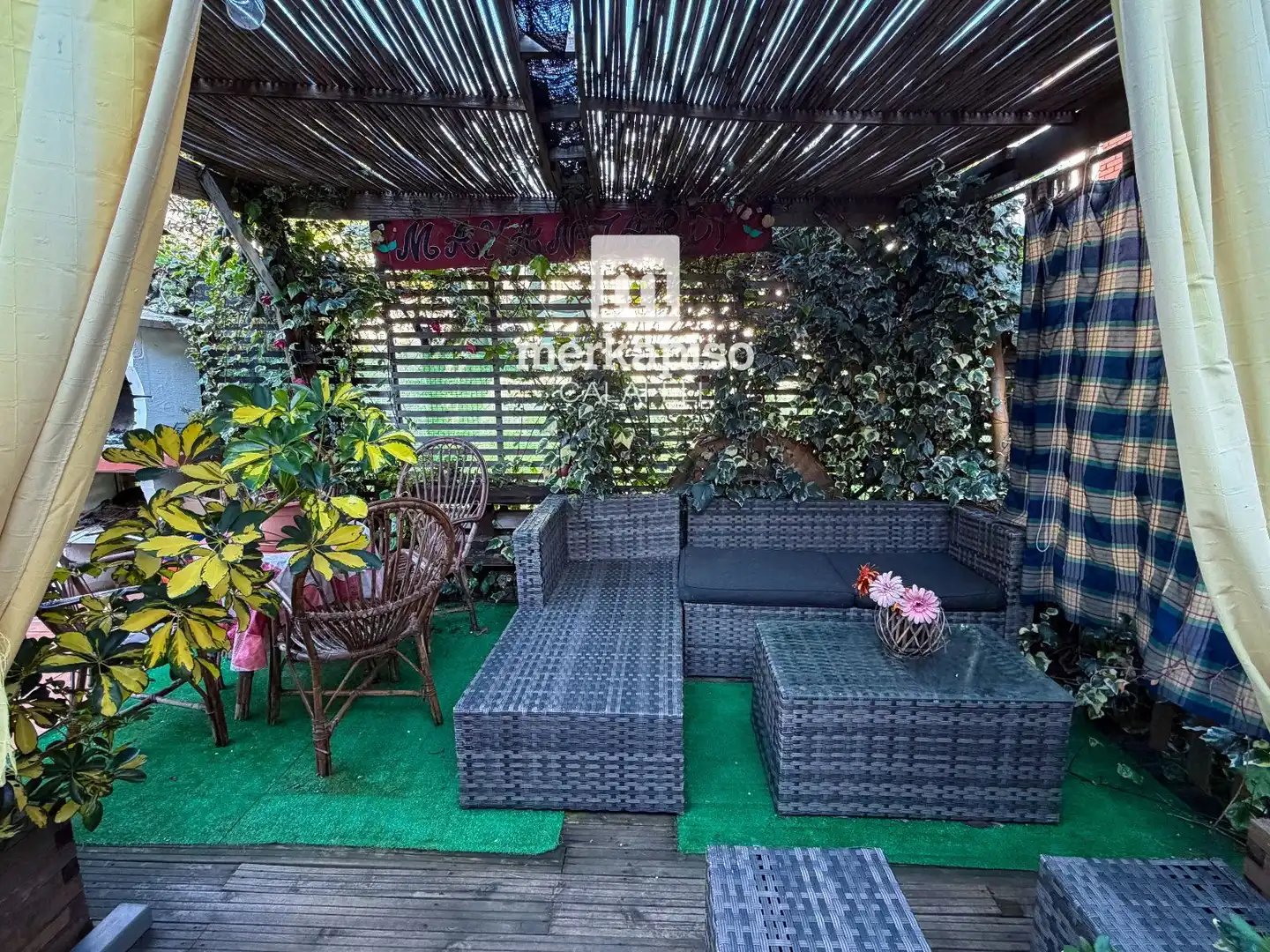 Terrasse von Haus oder Chalet zum Verkauf in Calafell mit Klimaanlage, Heizung und Privatgarten