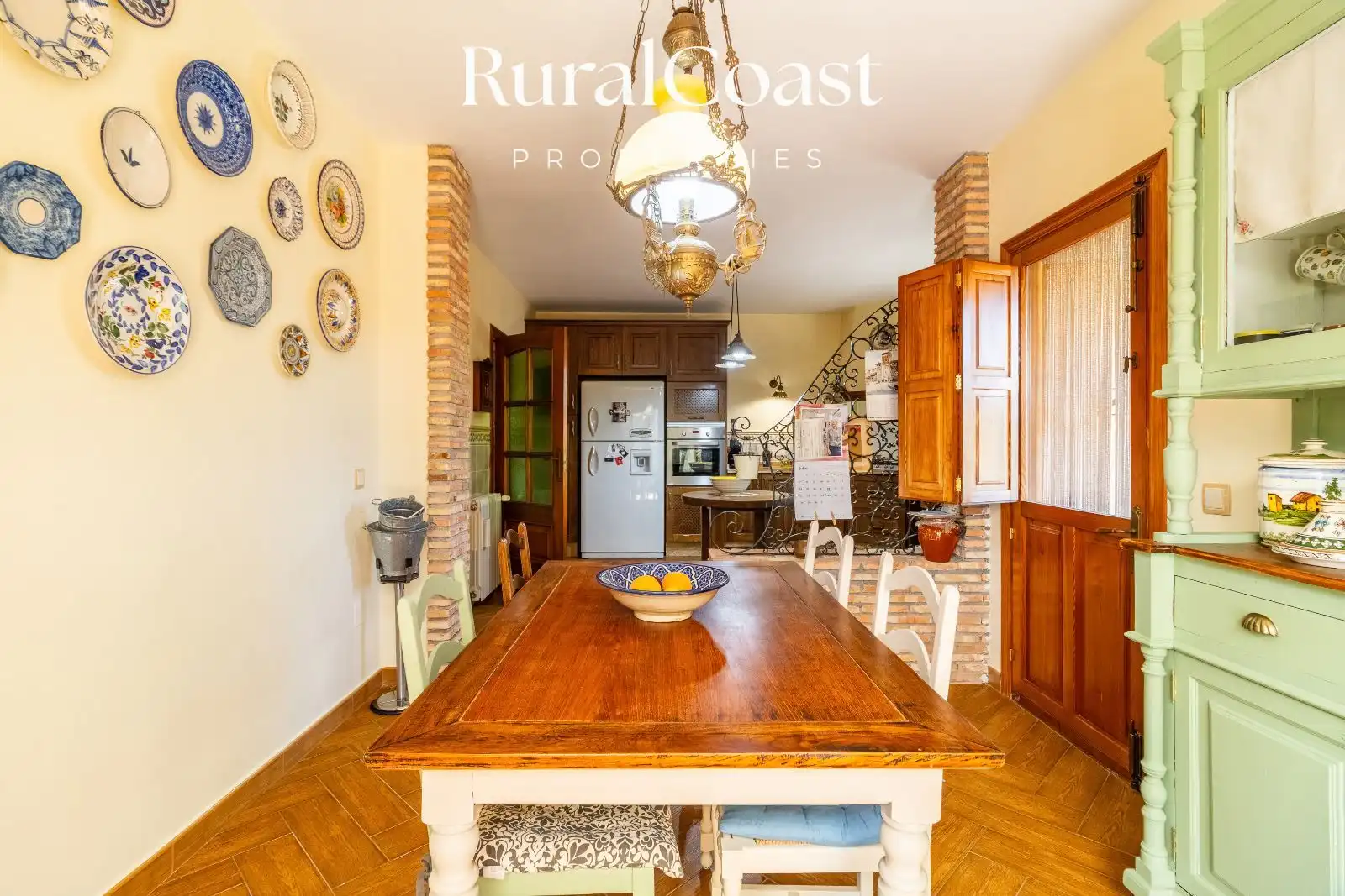 Comedor de Casa o chalet en venta en Tibi con Aire acondicionado, Calefacción y Jardín privado