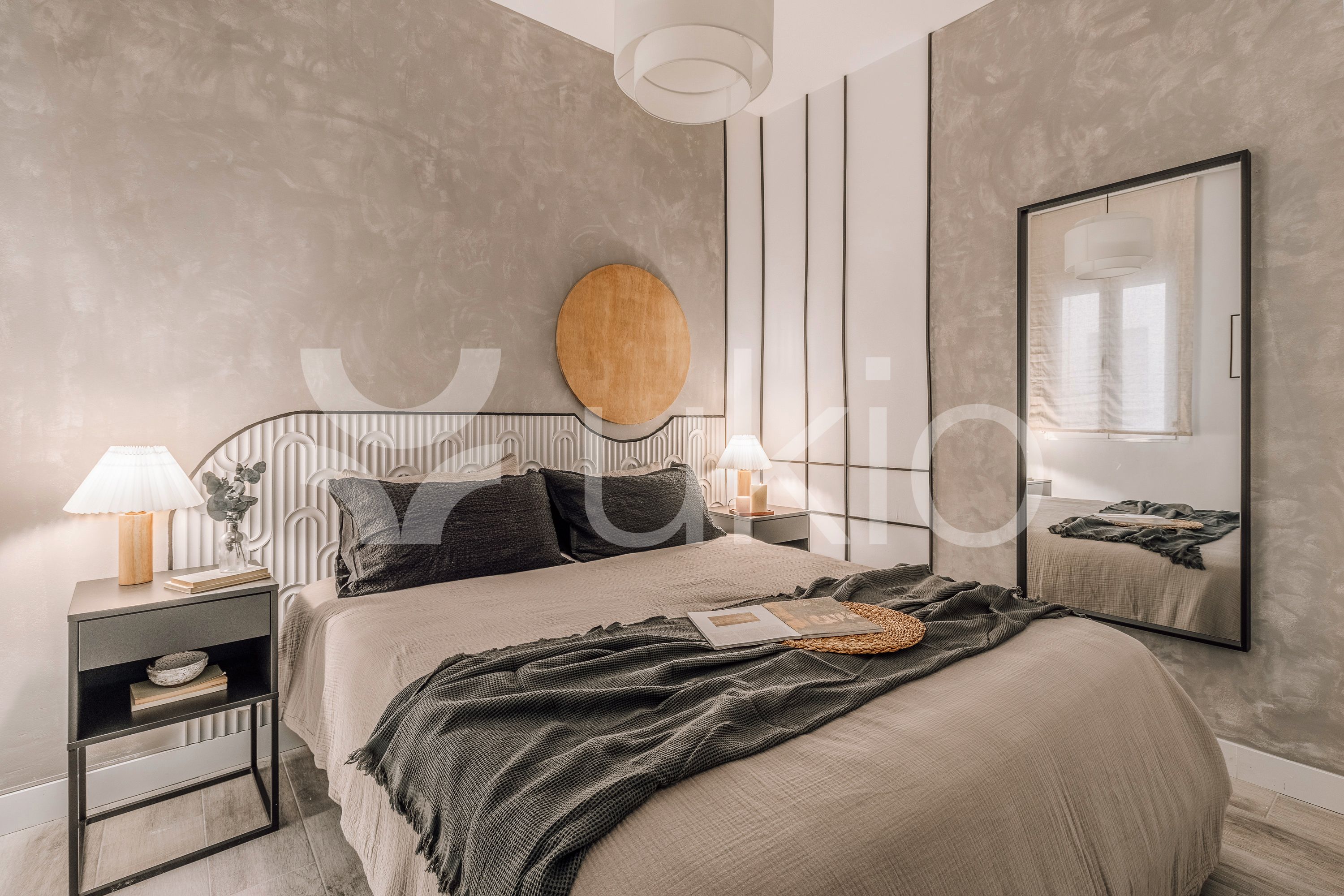 Dormitori de Apartament de lloguer en  Madrid Capital amb Moblat, Forn i Rentadora