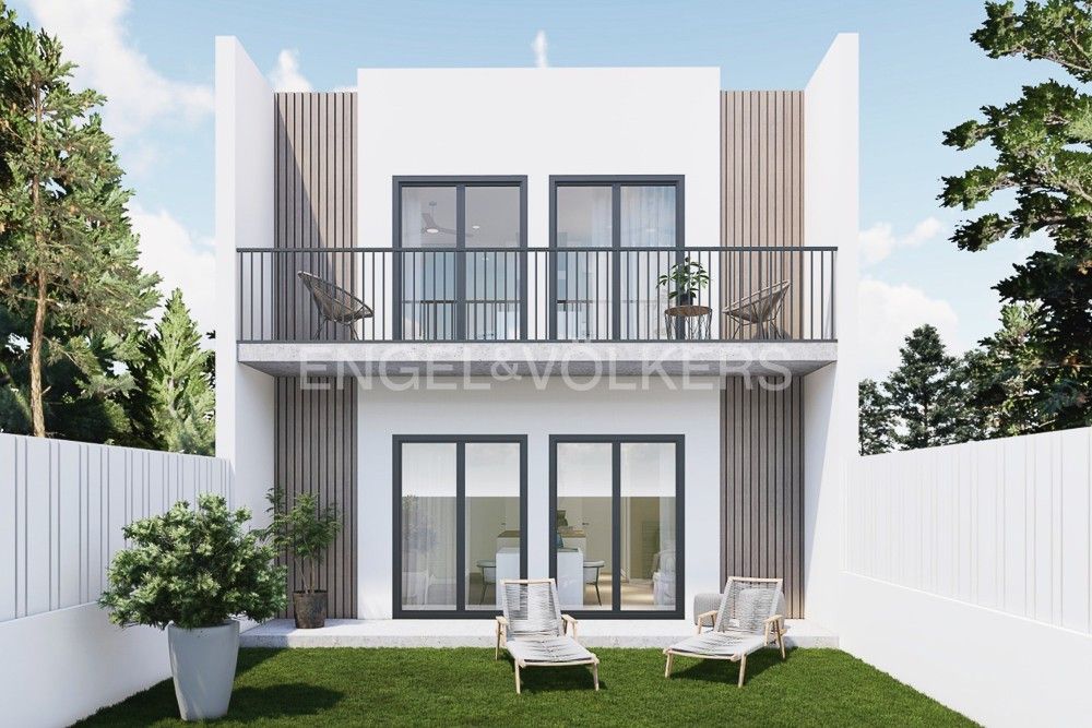 Exterior view of Houses for rent in Alfara del Patriarca  with Air Conditioner, Heating and Private garden