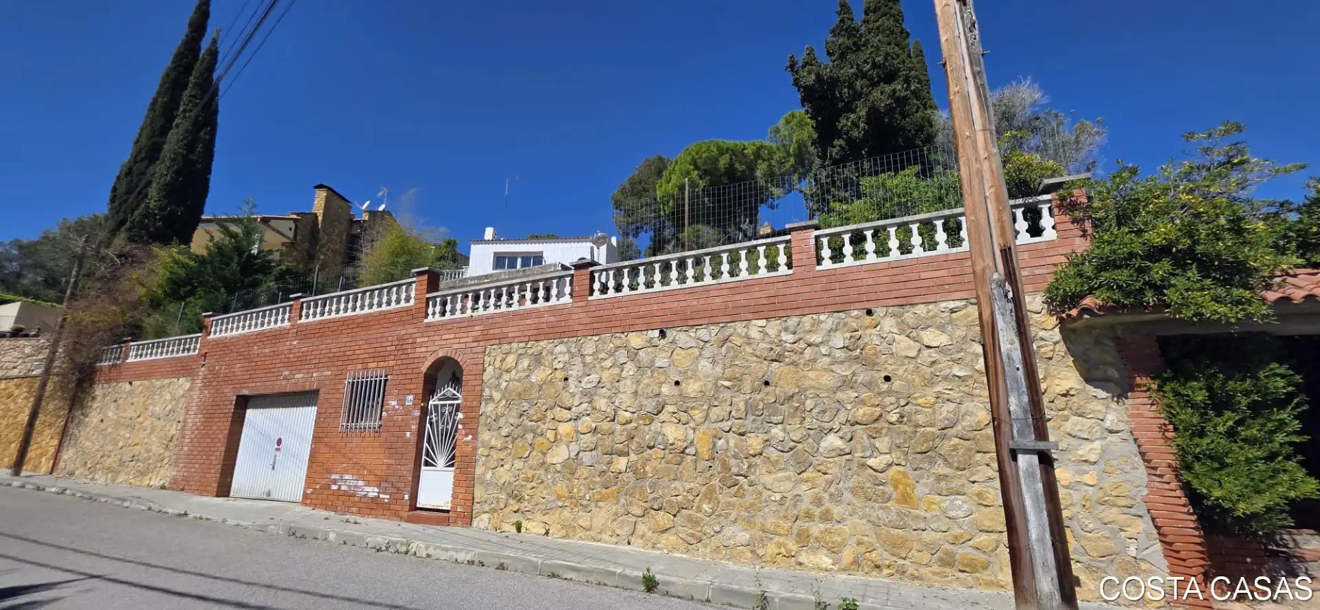Vista exterior de Casa o chalet en venta en Olivella con Aire acondicionado, Jardín privado y Alarma