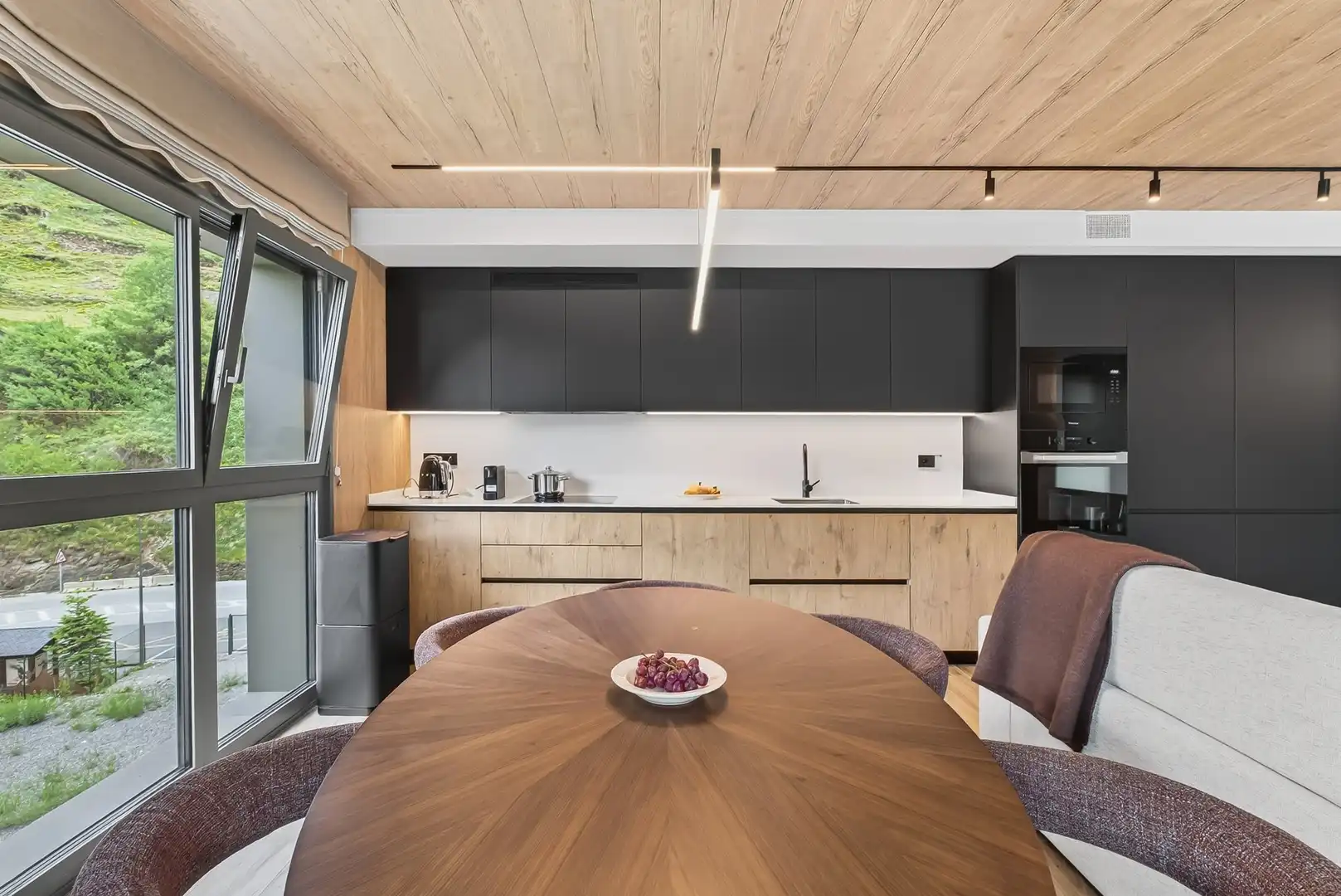 Küche von Wohnung zur Miete in Canillo mit Heizung, Terrasse und Abstellraum