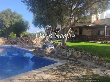 Casa rustica con piscina in vendita a es migjorn
