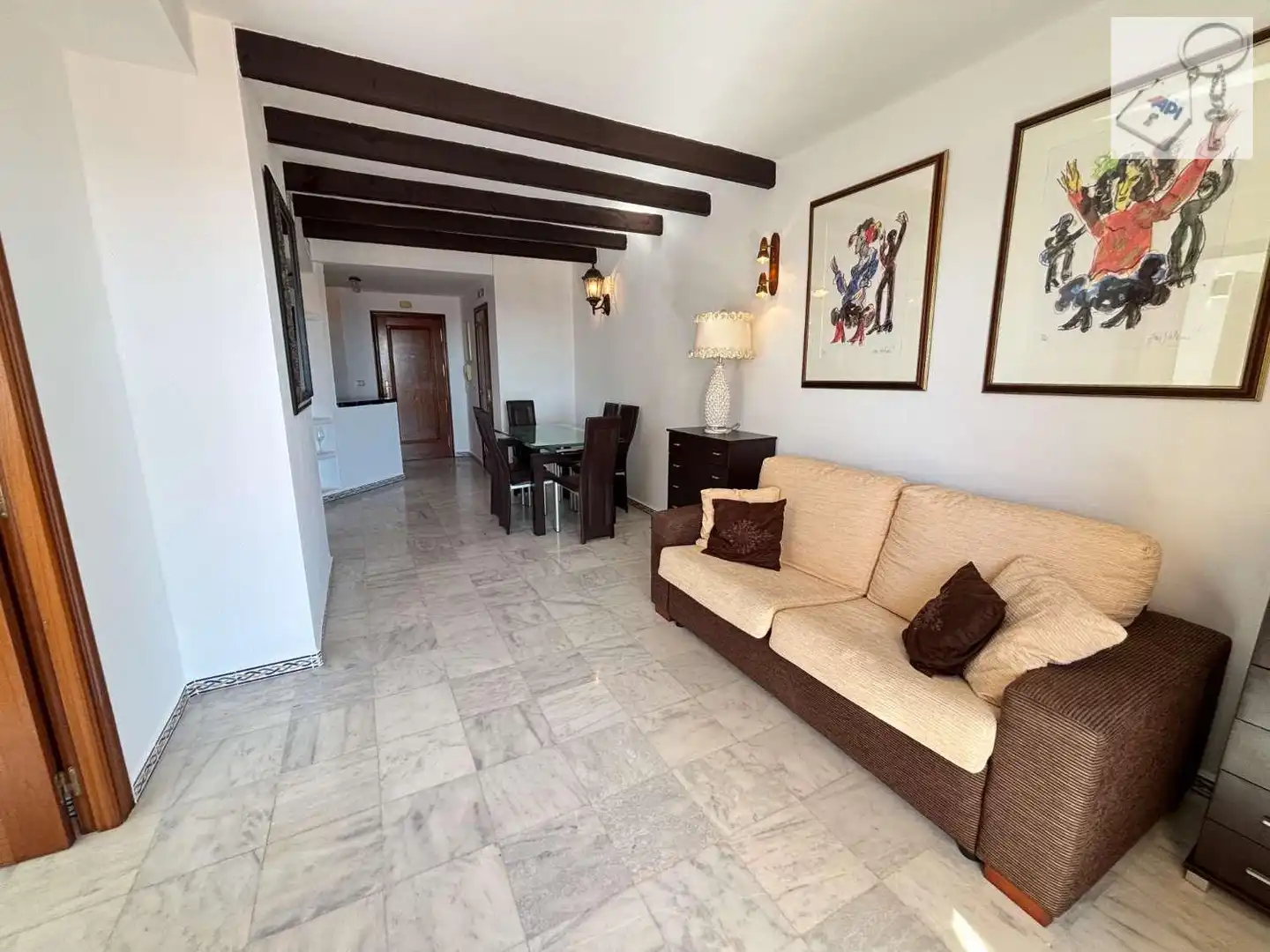 Living room of Flat for sale in Playa de los Locos