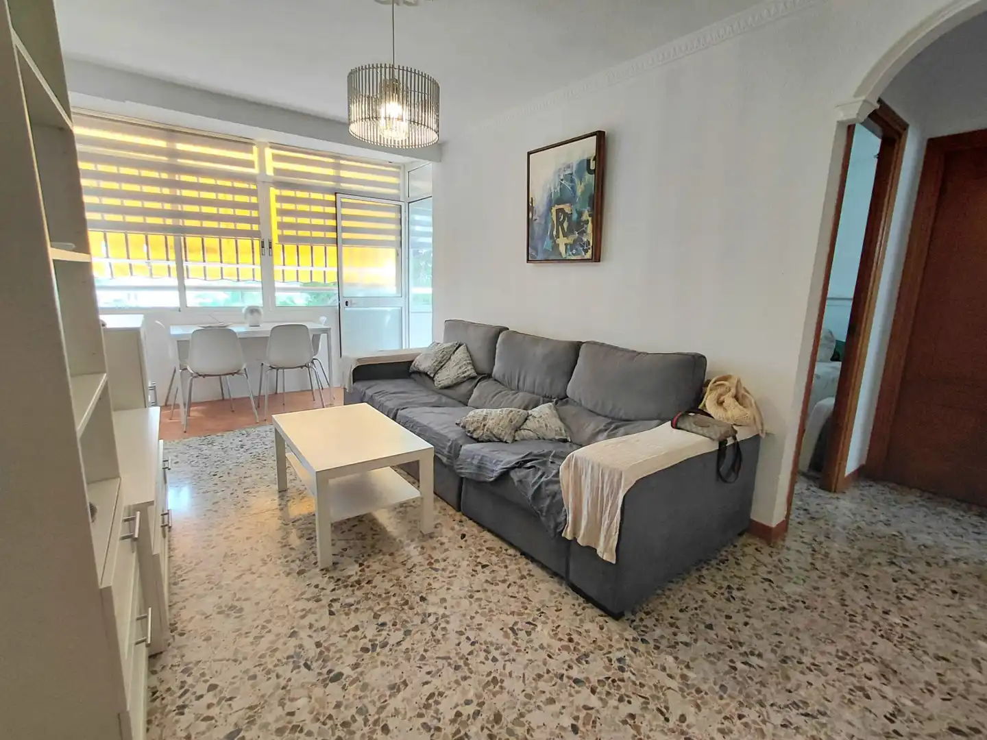 Sala d'estar de Pis en venda en Benalmádena amb Aire condicionat, Moblat i Forn