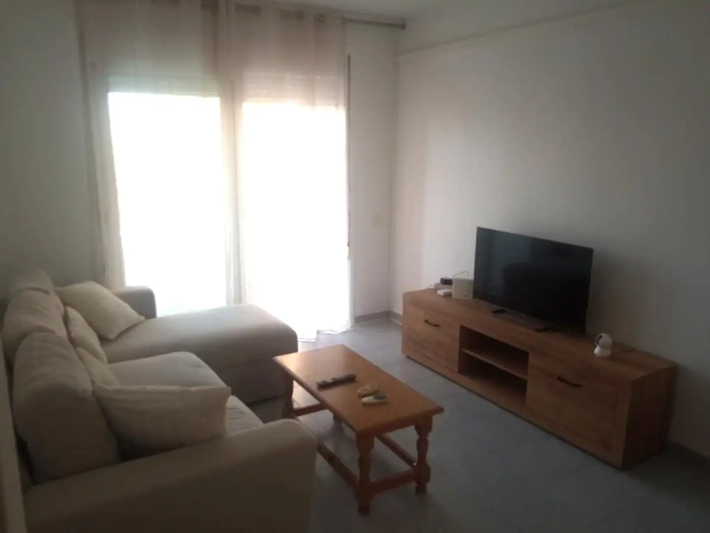 Living room of Flat for rent in Roquetas de Mar  with Air Conditioner, Heating and Terrace