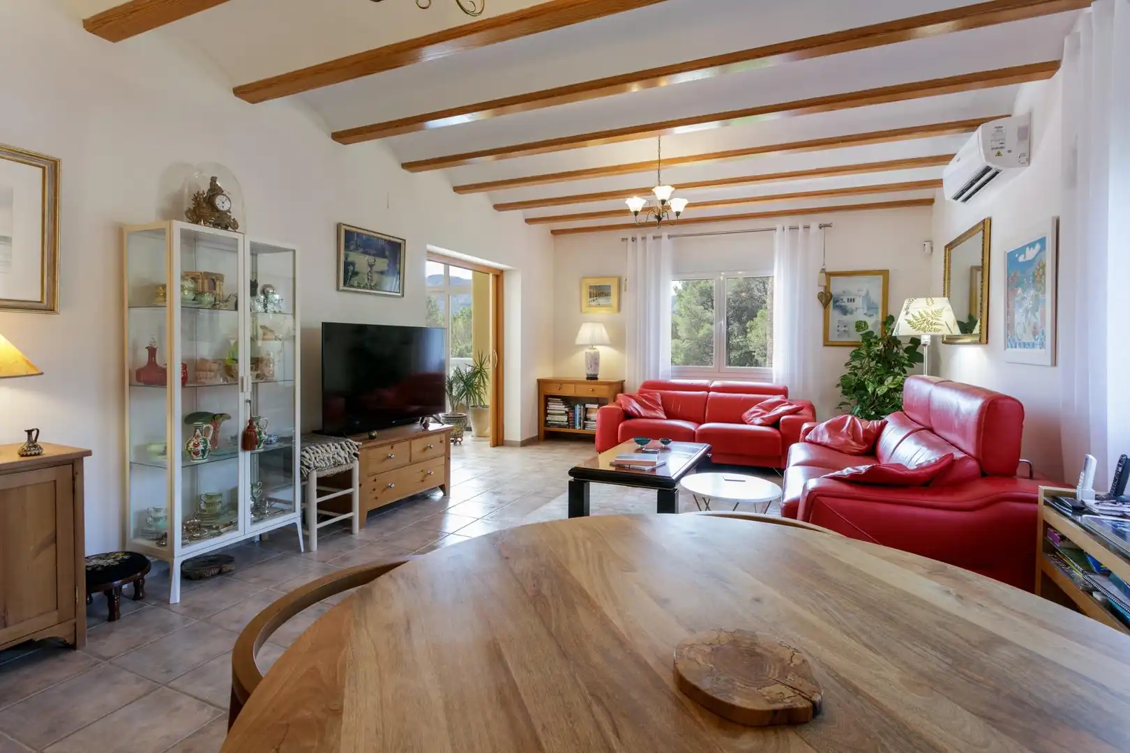 Living room of Houses for sale in Barx  with Air Conditioner, Heating and Private garden