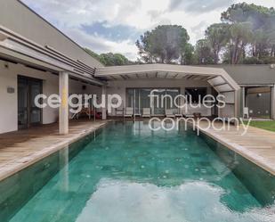 Swimming pool of House or chalet for sale in La Jonquera  with Heating, Terrace and Storage room