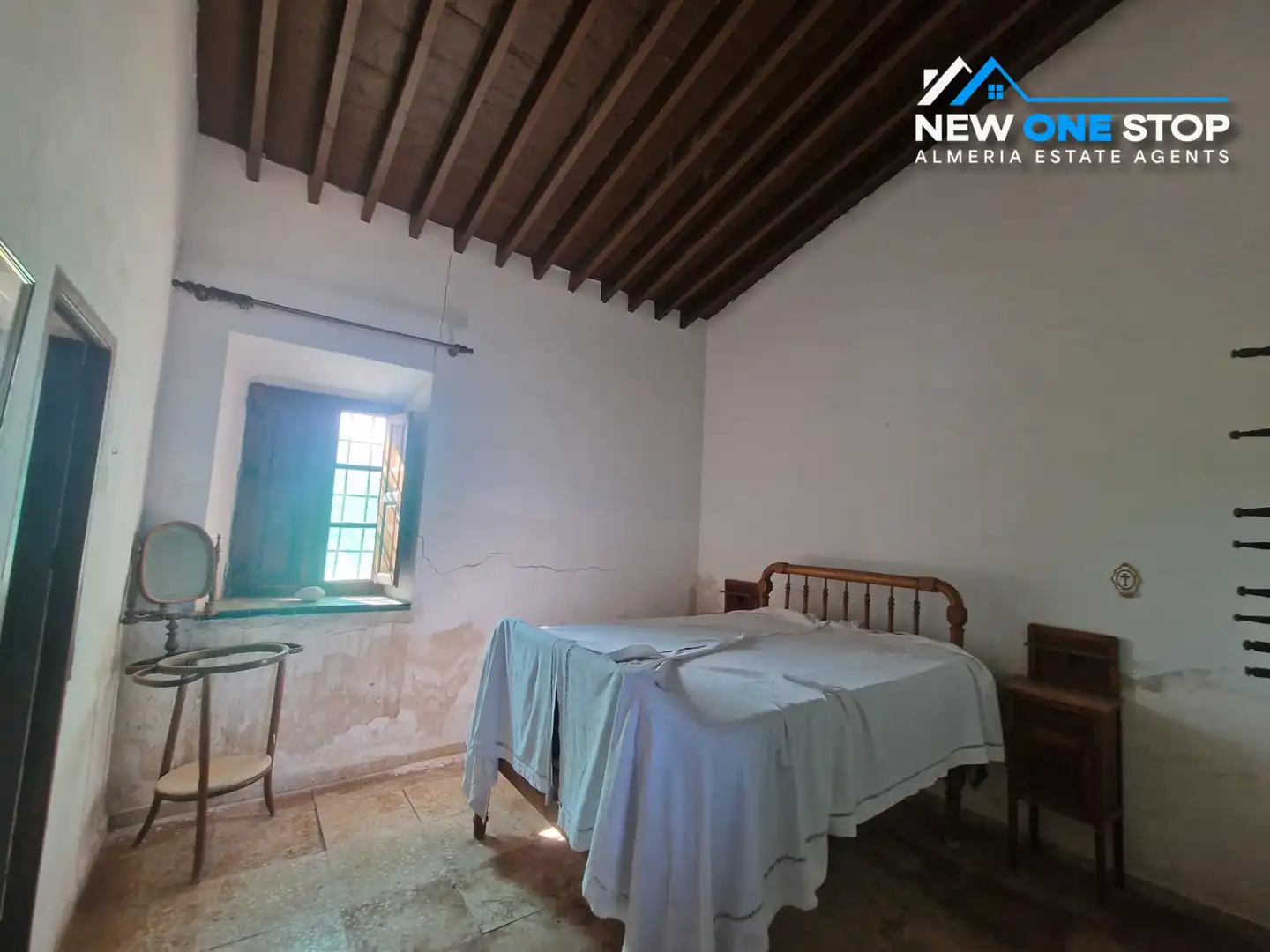 Habitación de Finca rústica en venta en Cuevas del Almanzora con Jardín privado y Balcón