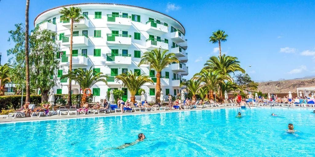Swimming pool of Apartment to rent in San Bartolomé de Tirajana  with Air Conditioner, Terrace and Balcony