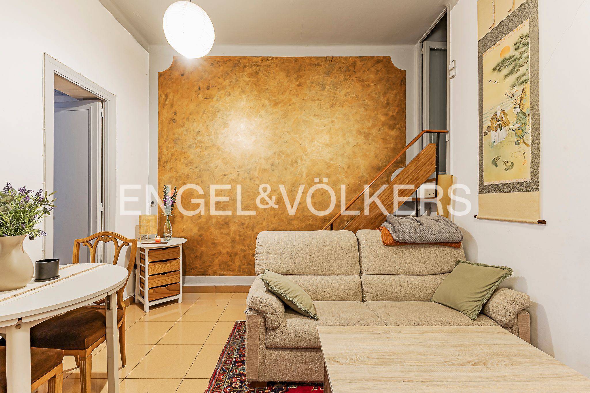 Living room of House or chalet for sale in  Barcelona Capital  with Heating and Terrace