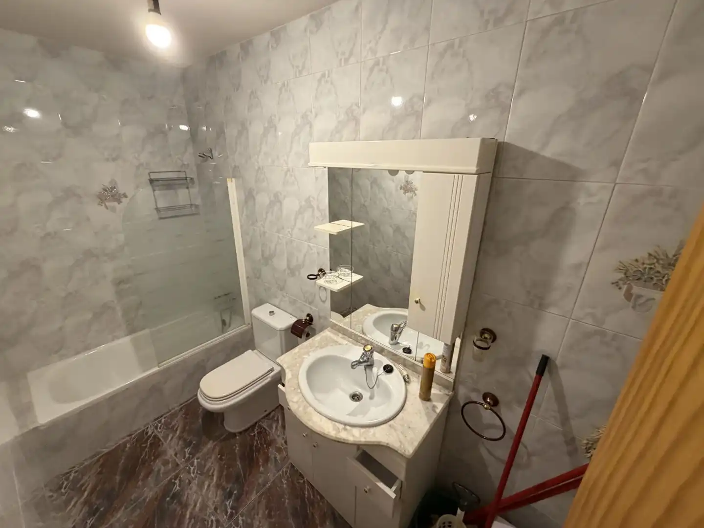 Bathroom of Houses for sale in Riocabado  with Heating, Terrace and Storage room