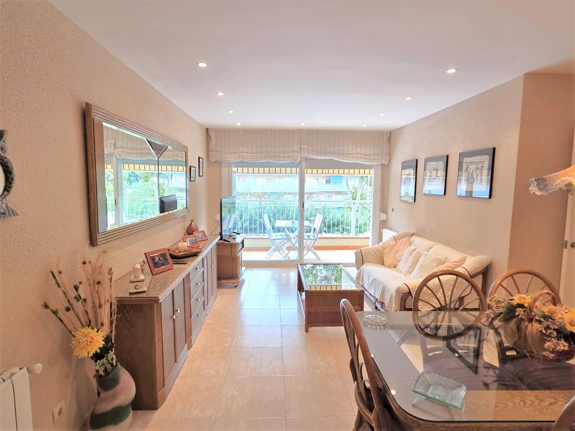 Living room of Flat for sale in Castell-Platja d'Aro  with Air Conditioner, Heating and Terrace