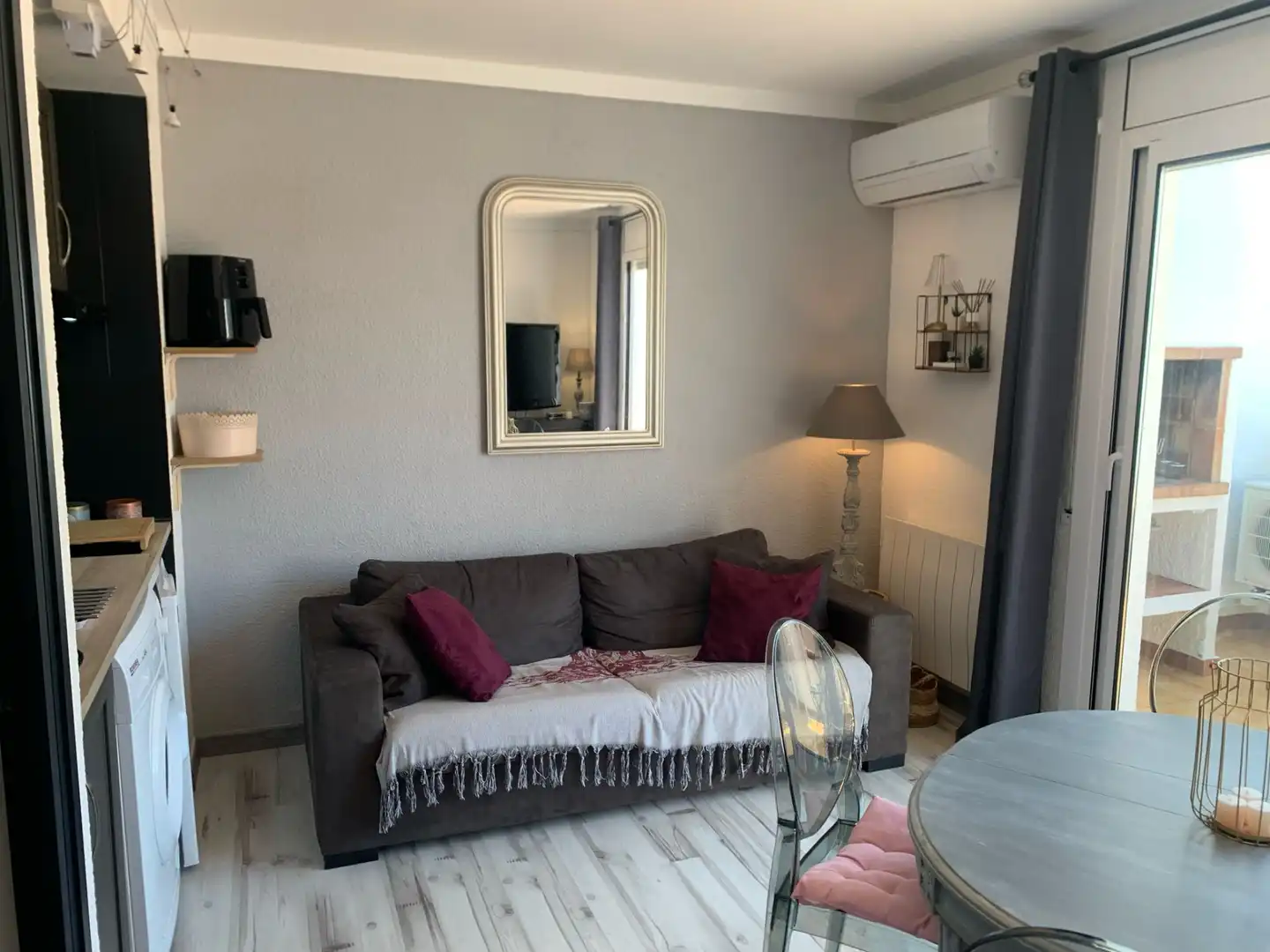 Sala d'estar de Pis en venda en Roses amb Aire condicionat, Calefacció i Terrassa