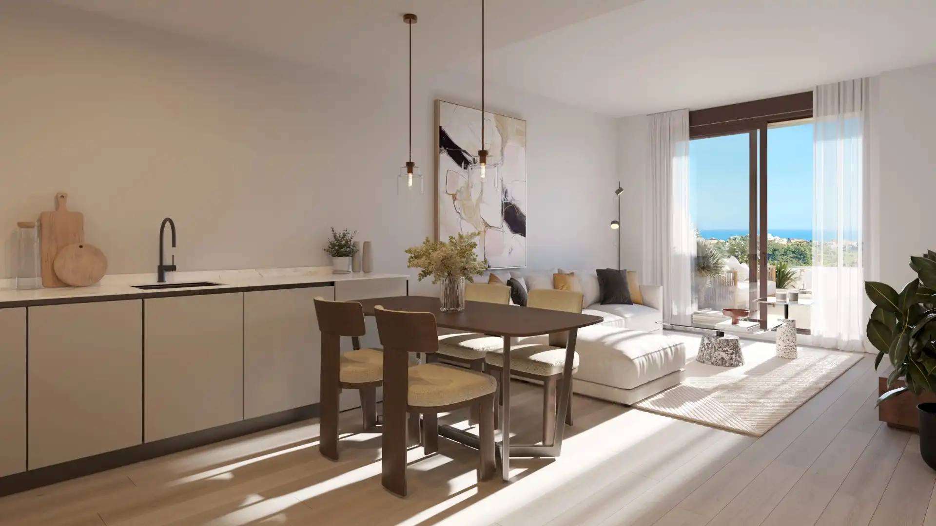 Apartamento con piscina en venta en El Faro de Calaburra - Chaparral, imagen 5