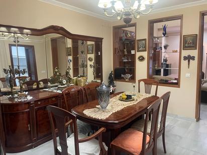 Dining room of Single-family semi-detached for sale in Los Palacios y Villafranca  with Air Conditioner, Parquet flooring and Terrace