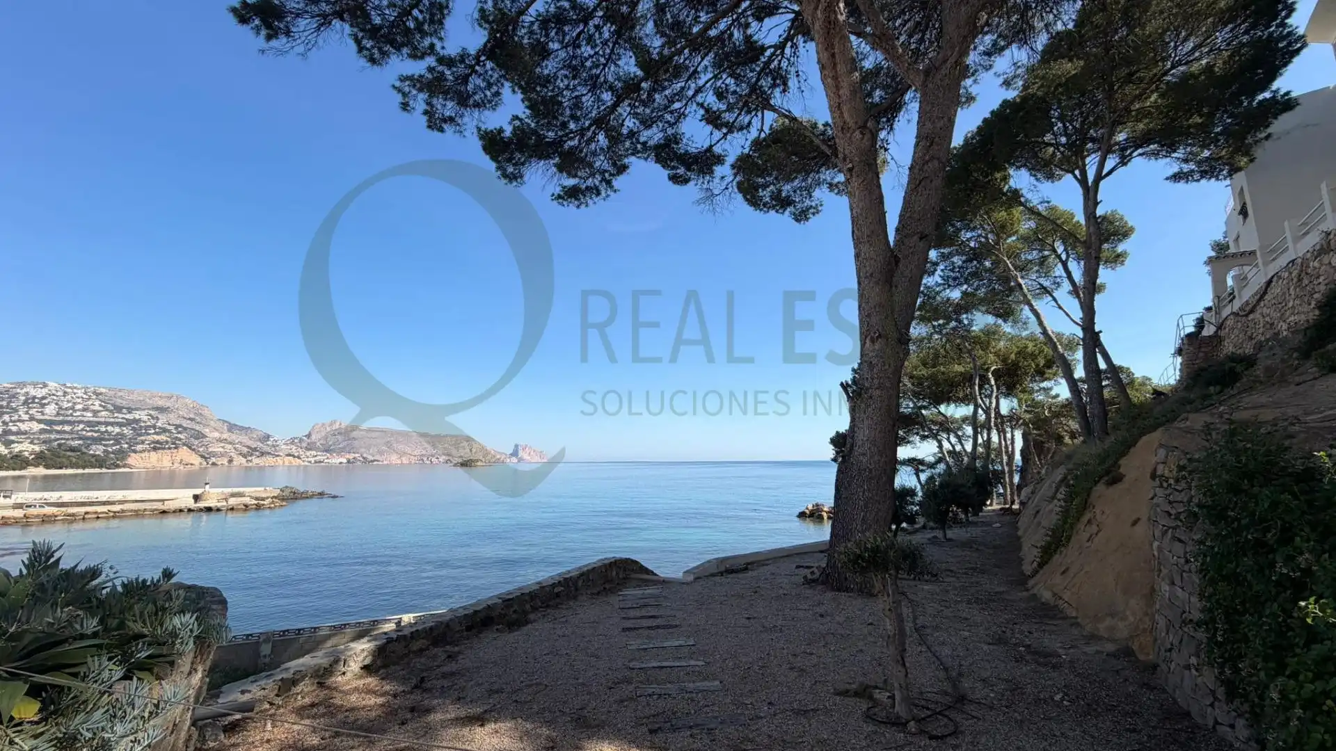 Exterior view of Single-family semi-detached for sale in Altea