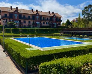 Swimming pool of Duplex for sale in Comillas (Cantabria)  with Heating, Balcony and Community pool