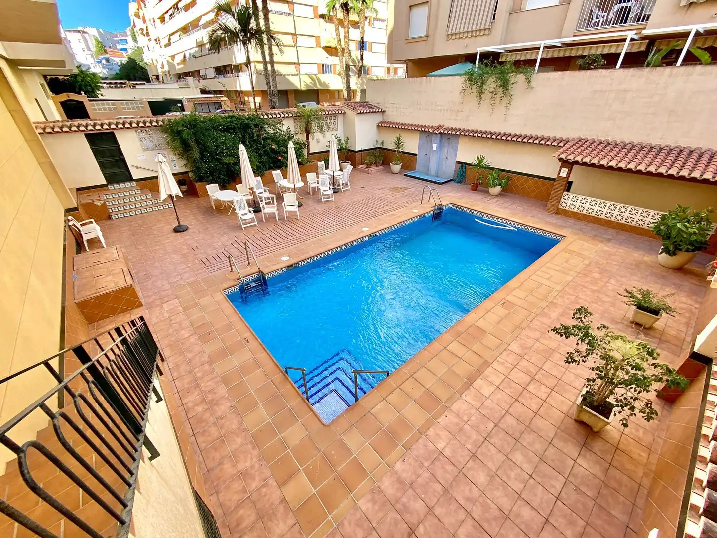 Piscina de Apartamento de alquiler en Velilla - Velilla Taramay
