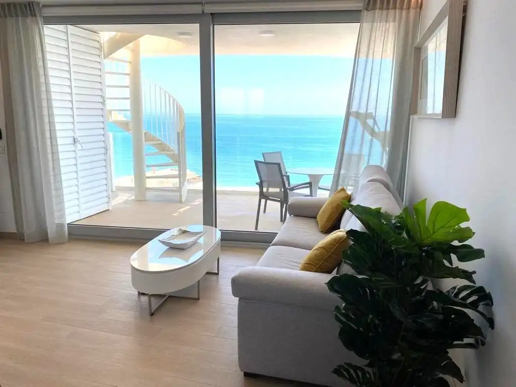 Living room of Attic for sale in Benalmádena  with Air Conditioner, Heating and Storage room