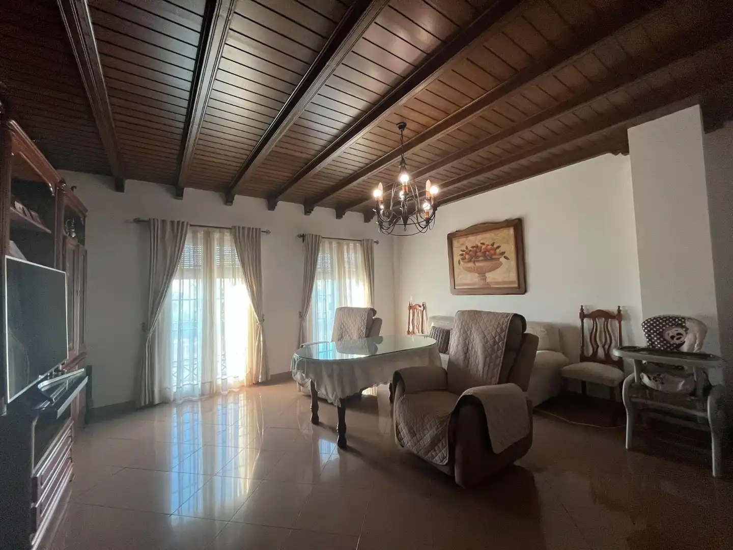 Sala de estar de Piso en venta en Los Palacios y Villafranca con Trastero