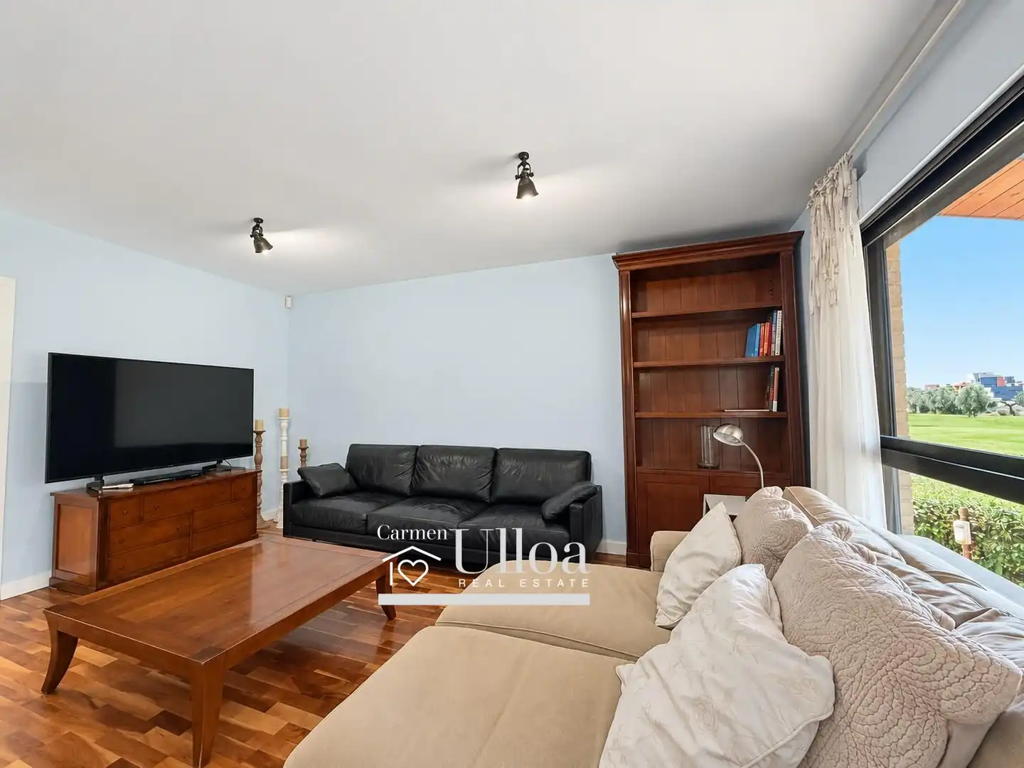 Sala de estar de Casa o chalet en venta en Alicante / Alacant con Aire acondicionado, Calefacción y Jardín privado