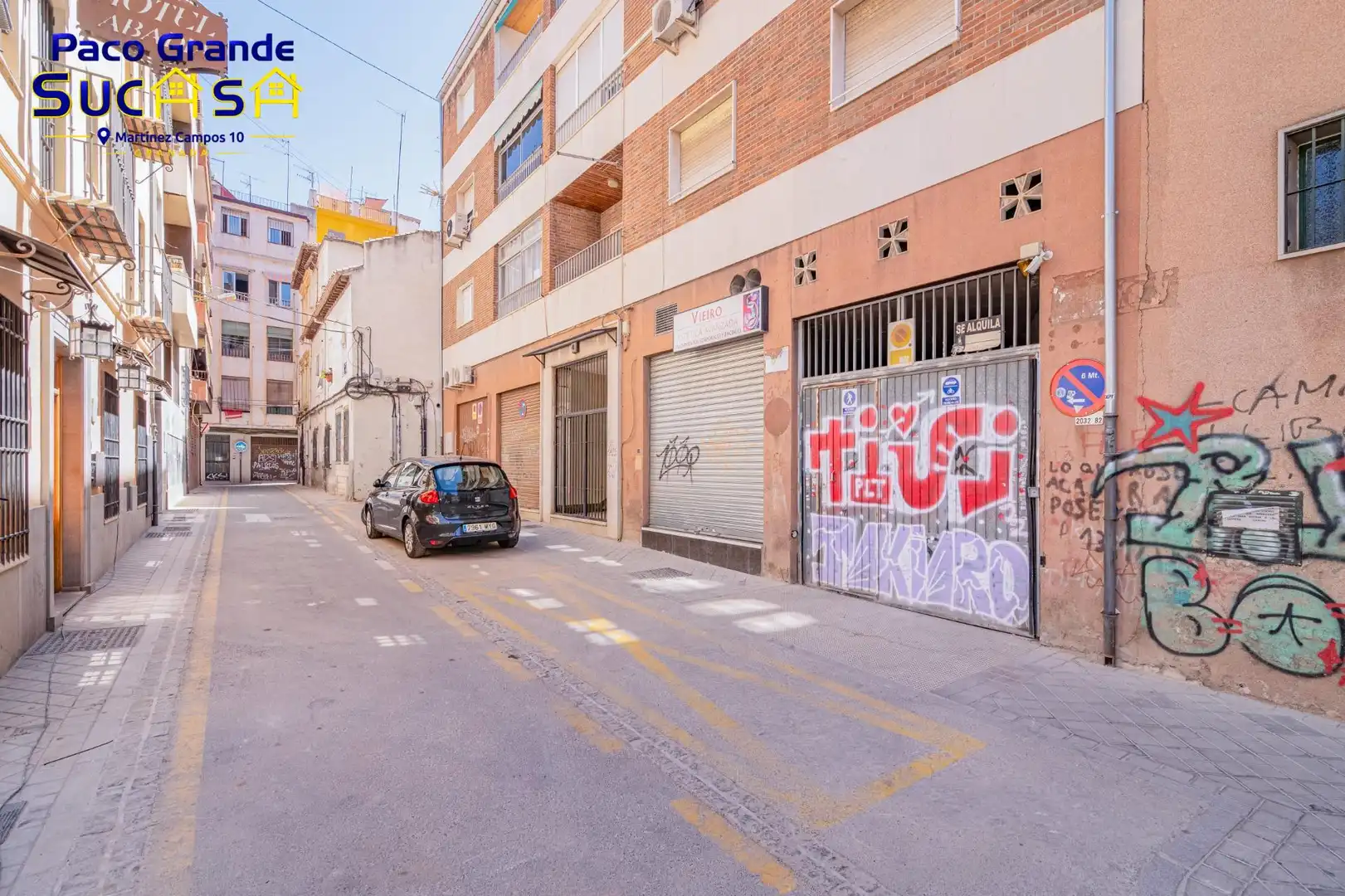 Vista exterior de Garaje en venta en Granada