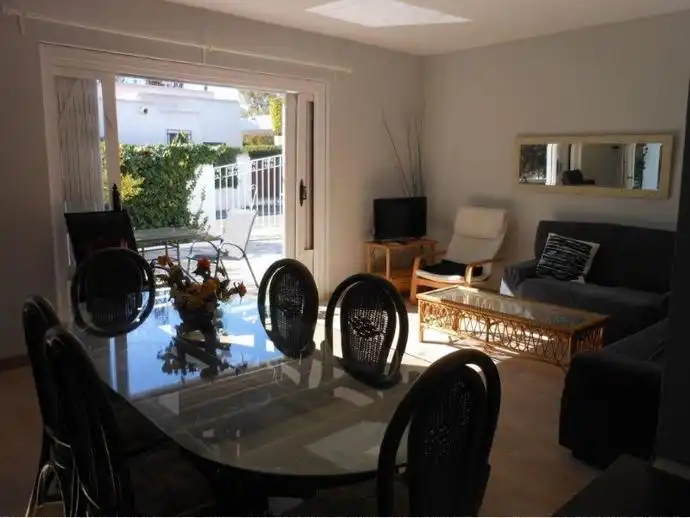 Dining room of Houses for rent in Garrucha  with Air Conditioner, Terrace and Furnished