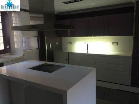 Kitchen of Flat for sale in  Albacete Capital  with Air Conditioner, Heating and Private garden