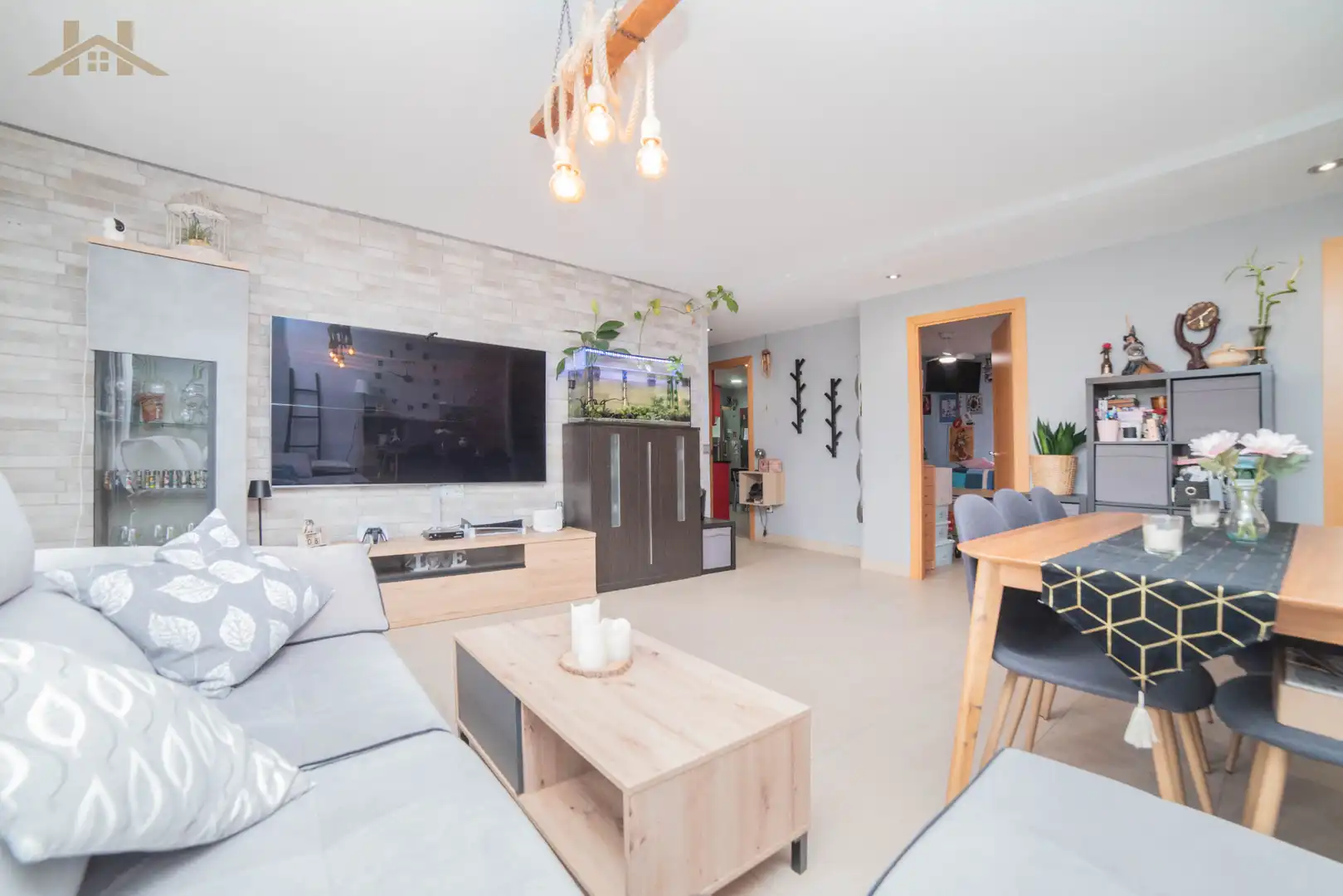 Sala de estar de Piso en venta en Móstoles con Aire acondicionado, Calefacción y Terraza