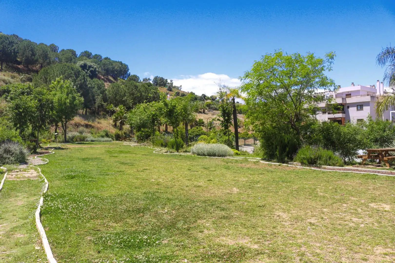 Planta baja en venta en Mijas con Aire acondicionado, Jardín privado y Terraza