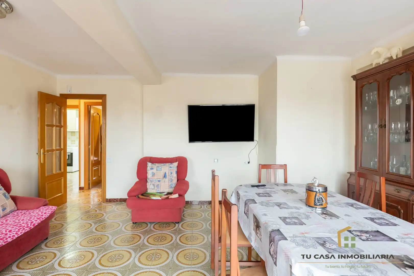 Comedor de Piso en venta en Badalona con Aire acondicionado, Calefacción y Amueblado
