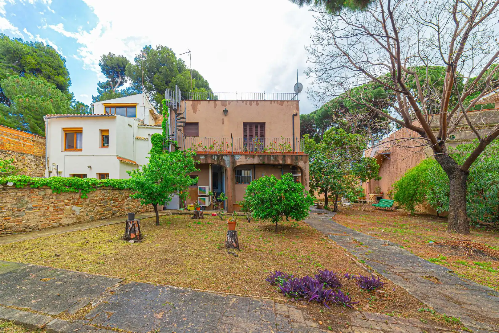 Garden of Houses for sale in Sant Feliu de Llobregat  with Heating, Private garden and Balcony