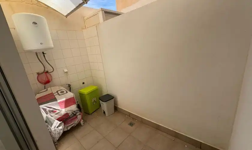 Terrasse von Einfamilien-Reihenhaus zum Verkauf in Carboneras mit Klimaanlage, Terrasse und Abstellraum