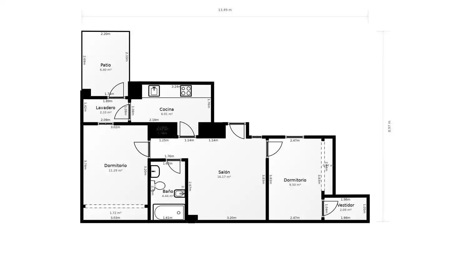 Erdgeschosswohnung zum Verkauf in Centro Histórico, imagen 17