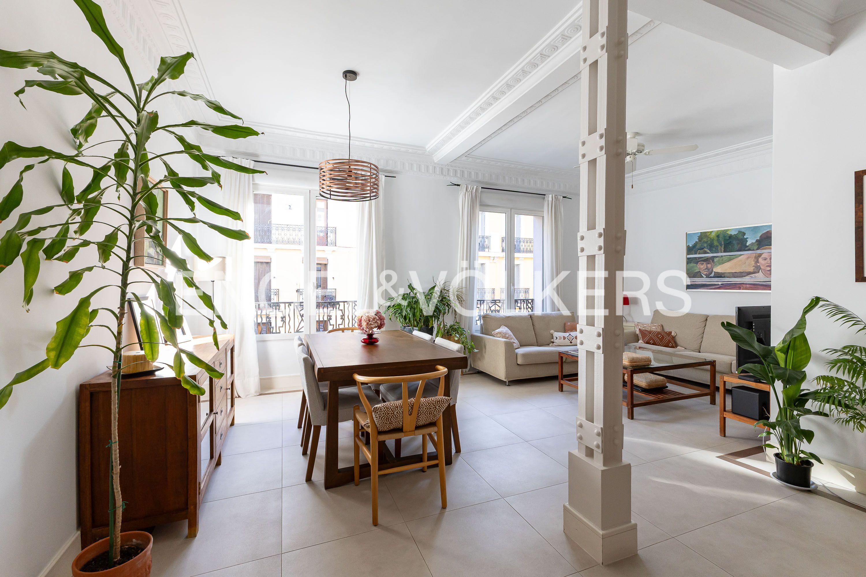 Exterior view of Flat for sale in  Madrid Capital  with Air Conditioner and Heating