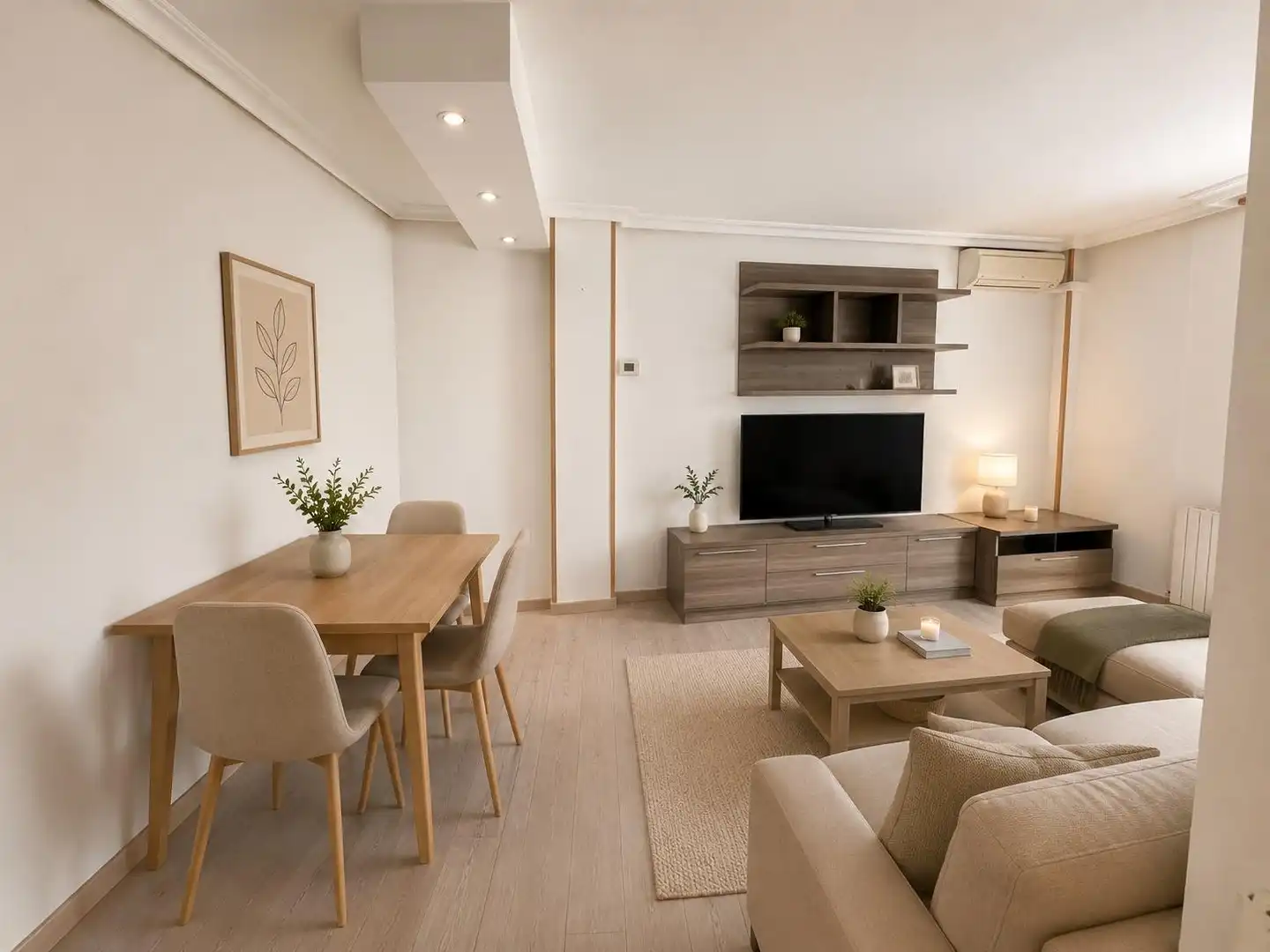 Sala de estar de Piso en venta en Valdemoro con Aire acondicionado, Calefacción y Terraza