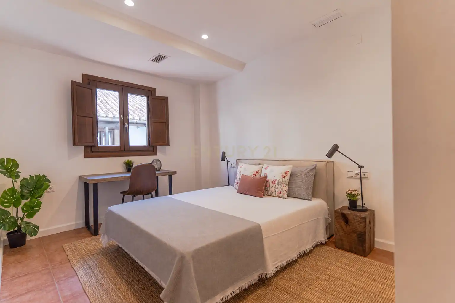 Schlafzimmer von Wohnung zur Miete in Centro