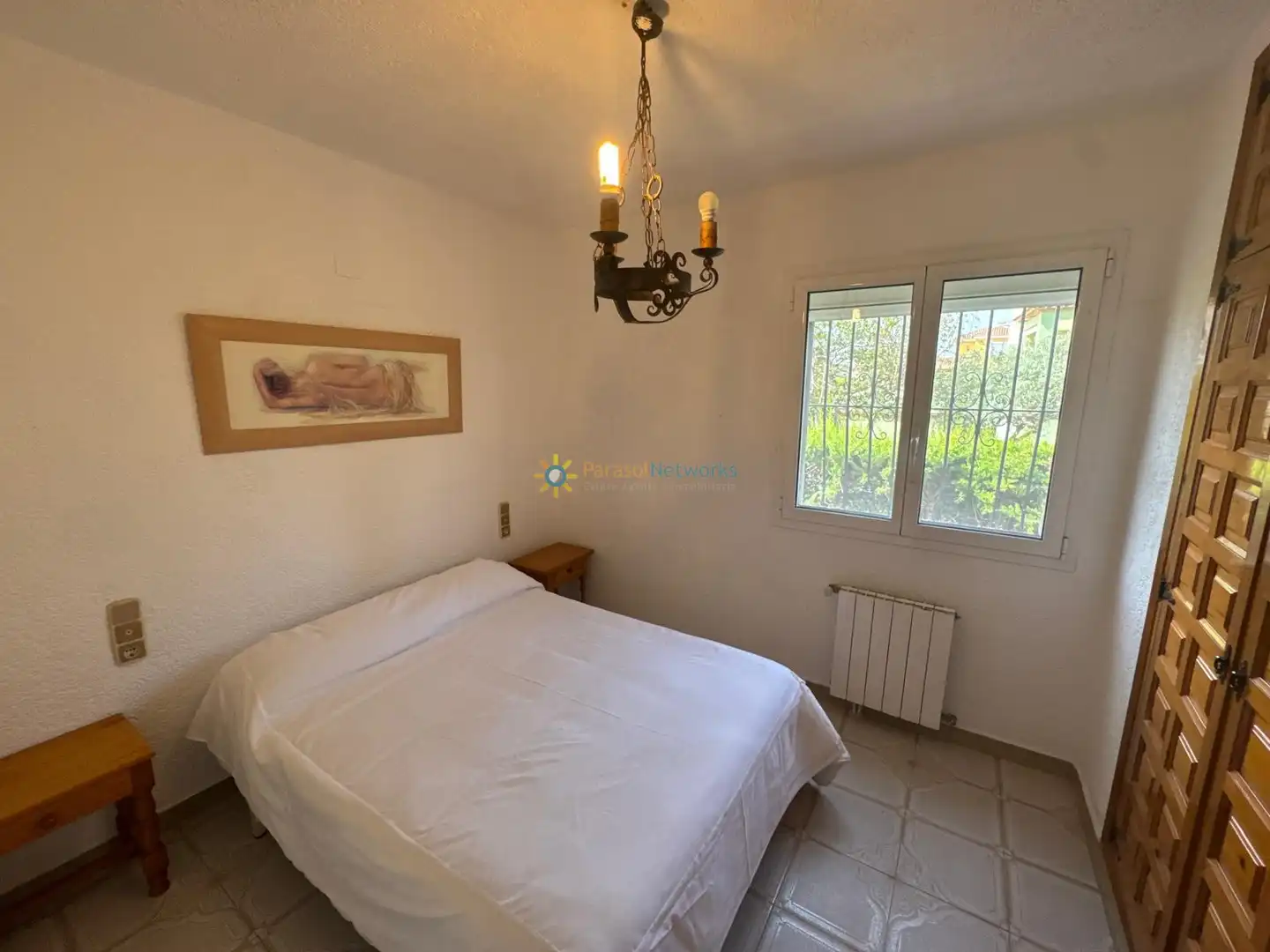 Bedroom of Houses for rent in Oliva  with Terrace, Furnished and Oven